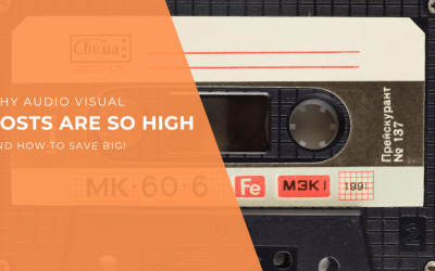 Why are event audio visual costs so high?